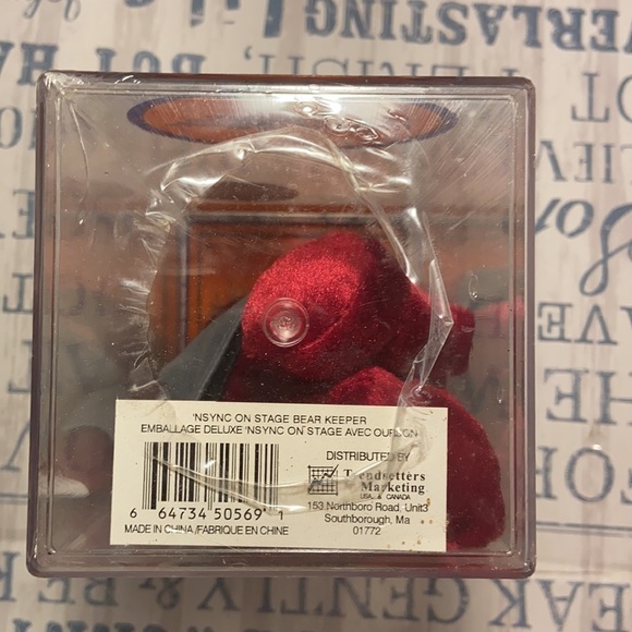 NSYNC Limited Edition Rare Bear Justin Timberlake NSYNC On Stage - Picture 6 of 7